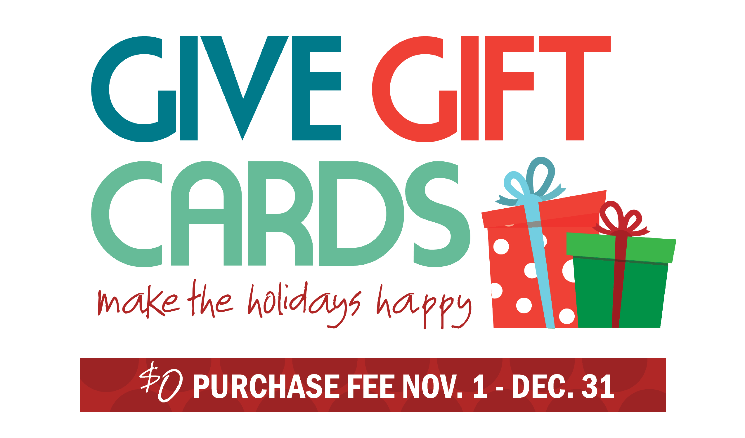 Holiday Gift Card Special